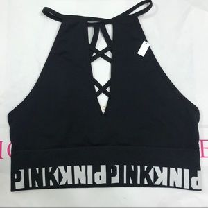 Victoria’s Secret Black sports bra Sz Small.